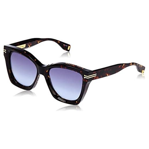 Marc Jacobs jar mj 1000/s 086/gb havana sunglasses unisex acetate, standard, 54 occhiali, taglia unica donna