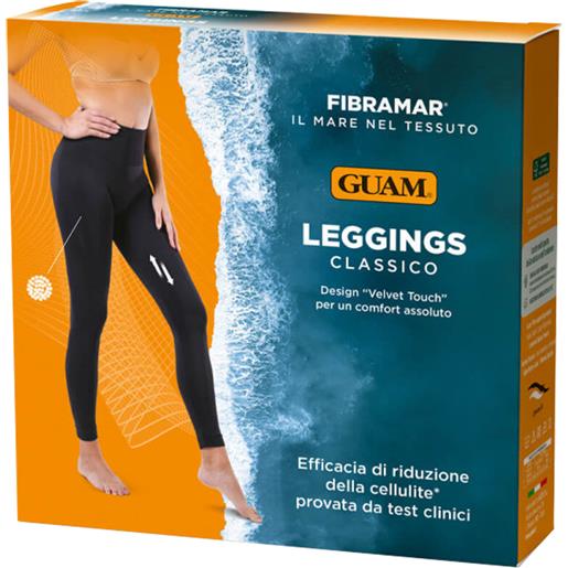 Guam fibramar leggings classico nero s-m