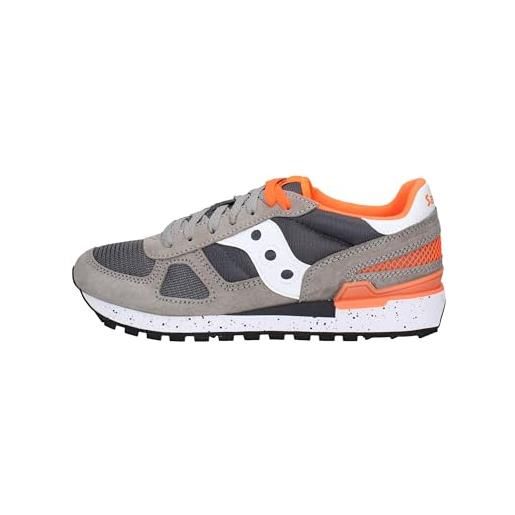 Saucony 2108760 sneakers shadow grigio e arancio 42,5