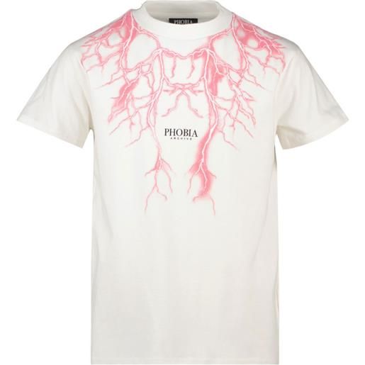 PHOBIA t-shirt lightning pink bambino