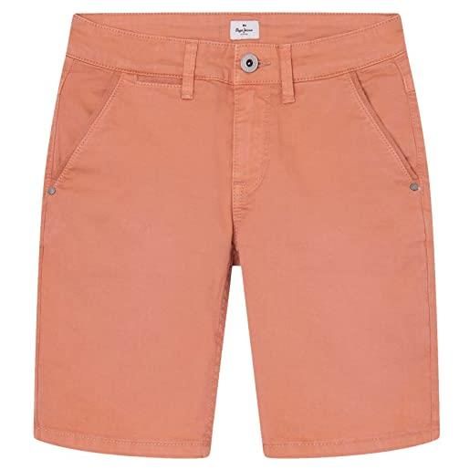 Pepe Jeans blueburn short, pantaloncini bambini e ragazzi, arrancione (squash orange), 18 anni