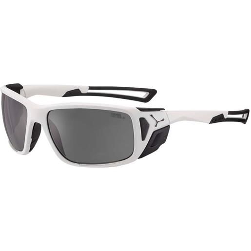 Cebe proguide variochrom sunglasses bianco, nero variochrom peak grey pc/cat2-4