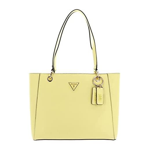 GUESS noelle noel tote, borsa donna, yellow, unica
