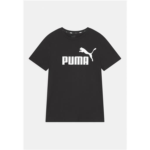 PUMA ess+ logo tee g jr. - black [28138]