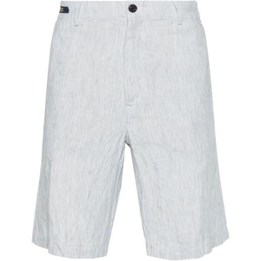 Paul & Shark set top e shorts a righe - blu