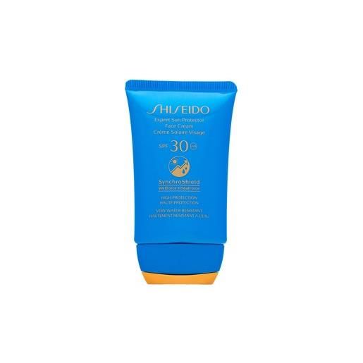 Shiseido expert sun protector face cream spf30+ crema abbronzante per il viso 50 ml