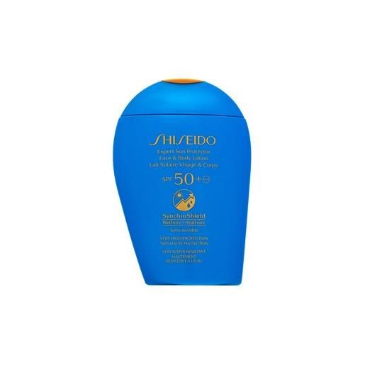 Shiseido expert sun protector face & body lotion spf50+ crema abbronzante 150 ml