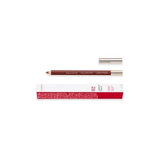 Clarins lipliner pencil matita labbra con effetto idratante 02 nude beige 1,2 g
