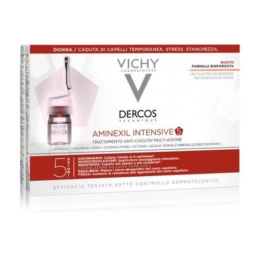 Vichy dercos aminexil intensive 5 21 fiale anticaduta donna
