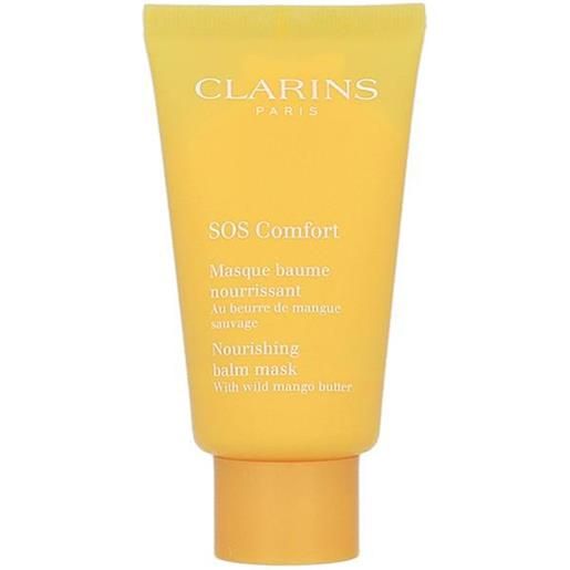 Clarins sos comfort masque baume nourrissant 75 ml lenitiva nutriente ammorbidente elasticizzante maschera
