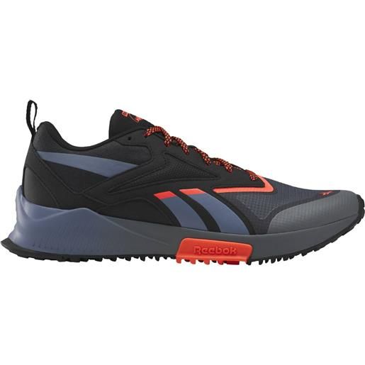 Reebok - scarpe da ginnastica comode da uomo - lavante trail 2 pugry6/core black/blusla per uomo - taglia 40,41,42,42.5,43,44,45 - nero
