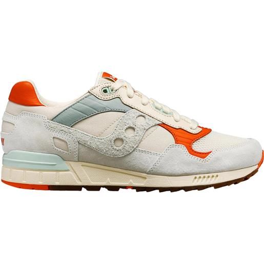 Saucony - sneakers in pelle - shadow 5000 light beige mint per uomo in pelle - taglia 41,42,42.5,43,44,45