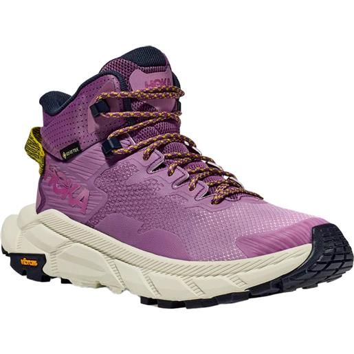 Hoka - scarpe per trekking di un giorno in gore-tex - trail code gtx w amethyst / celadon tint per donne - taglia 5,5.5,6,6.5,7,7.5,8,8.5,9 - viola