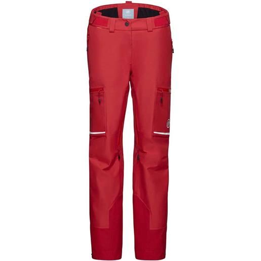 Mammut ski school hs thermo pants rosso 40 / regular donna