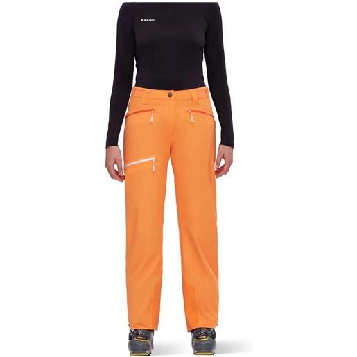 Mammut stoney hs pants arancione 38 / regular donna