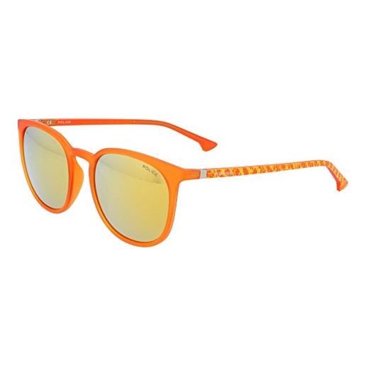 Police spl343 sunglasses, colore: arancione, 52 unisex