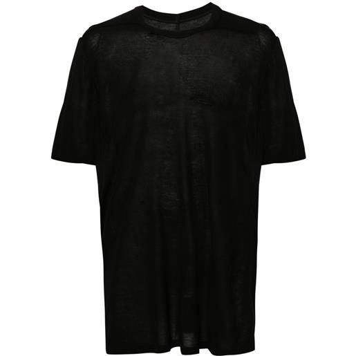 Rick Owens t-shirt level girocollo - nero