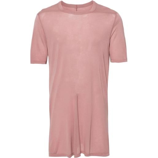 Rick Owens t-shirt level girocollo - rosa
