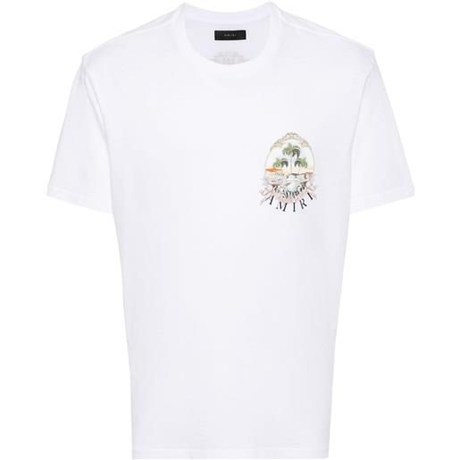 AMIRI t-shirt cherub con stampa - bianco