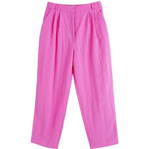 Chinti & Parker pantaloni crop dritti - rosa