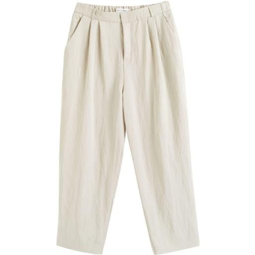 Chinti & Parker pantaloni crop dritti - bianco