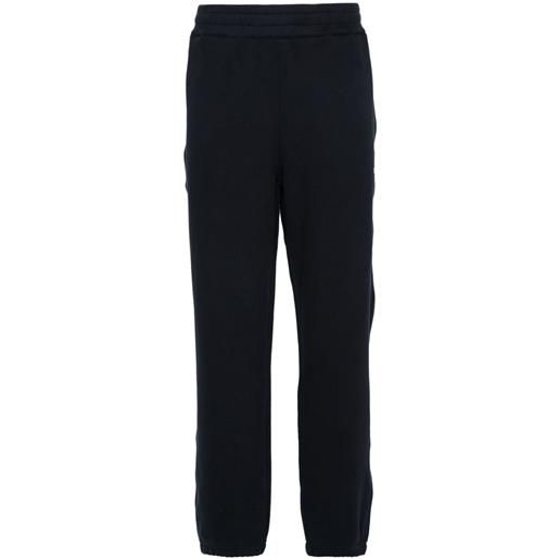 Zegna pantaloni sportivi con stampa - blu