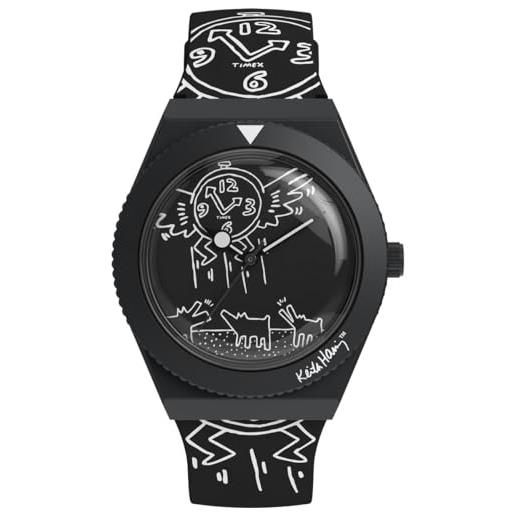 Timex orologio analogico al quarzo unisex bambini con cinturino in silicone tw2w25600