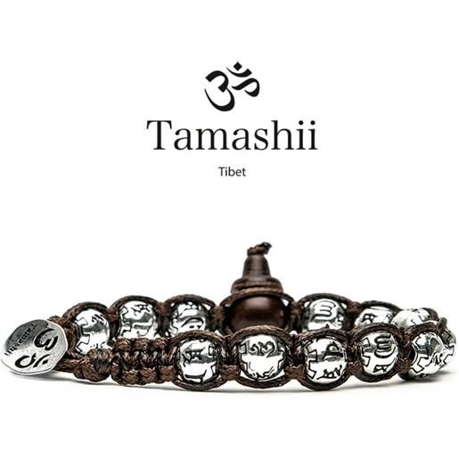 Tamashii bracciale ruota della preghiera argento Tamashii unisex