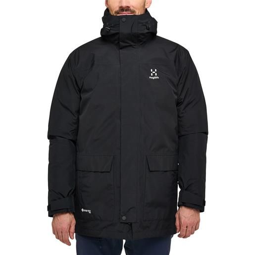 Haglofs asp 3in1 goretex parka nero s uomo