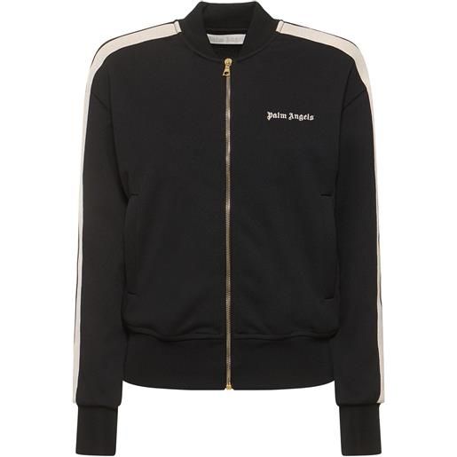 PALM ANGELS giacchetto bomber sportivo con logo