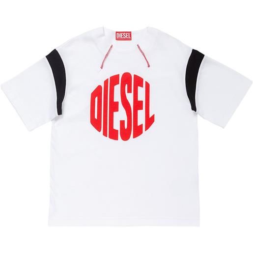 DIESEL KIDS t-shirt in cotone con logo