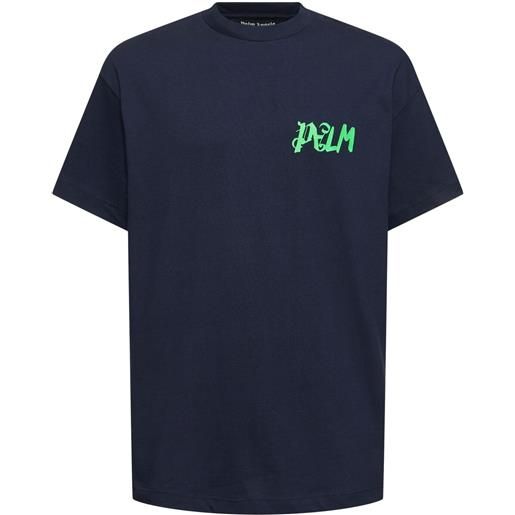 PALM ANGELS t-shirt i am lost in cotone con stampa