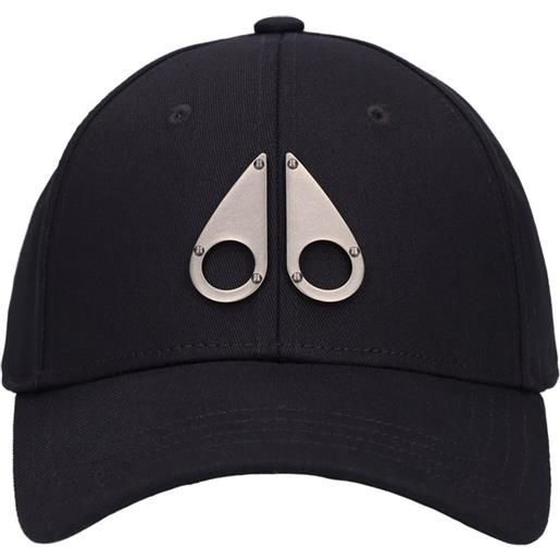 MOOSE KNUCKLES logo cotton baseball cap