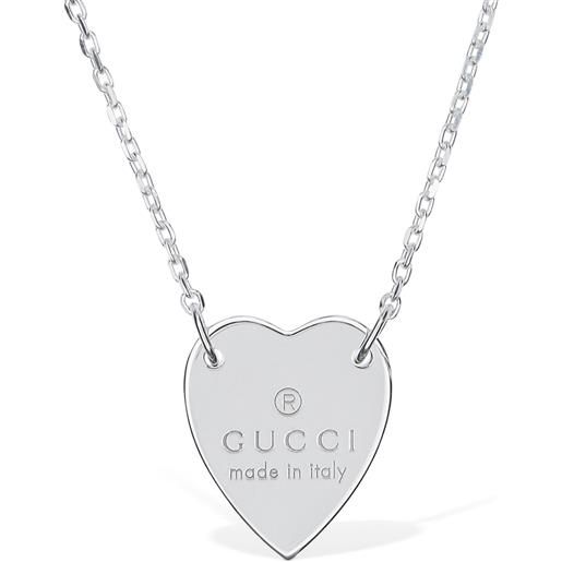 GUCCI collana gucci heart 48cm