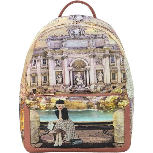 Y Not y-not backpack small con stampa waiting for