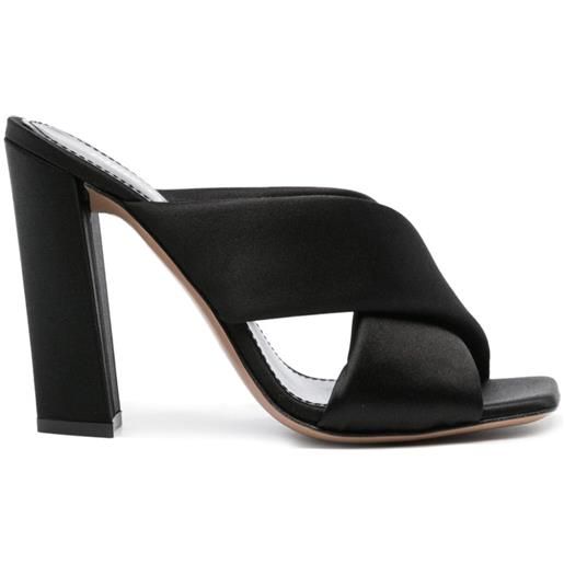 Paris Texas mules 110mm - nero