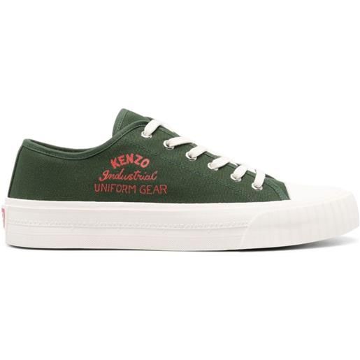 Kenzo sneakers foxy con stampa - verde