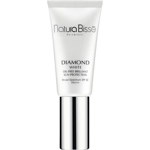 Natura Bissé creme solari viso diamond white spf50 pa+++ oil free brilliant sun