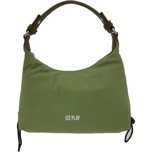 Ice play borsa hobo piccola colore verde