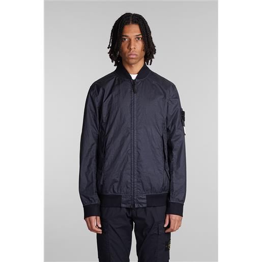 Stone Island giacca casual in poliamide blu