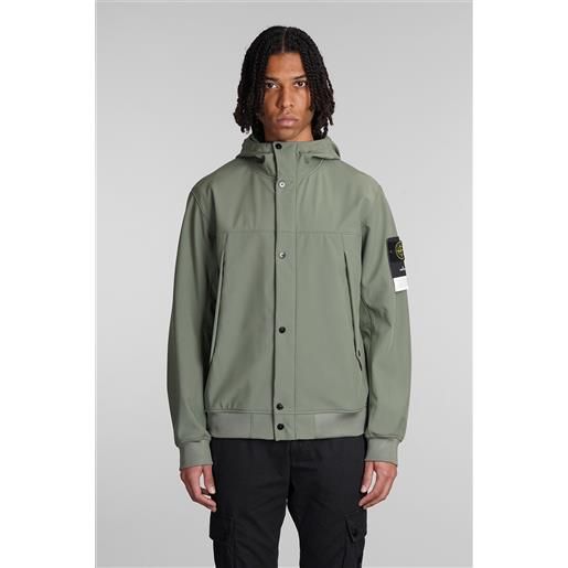 Stone Island giacca casual in poliestere verde