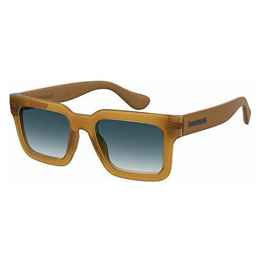 Havaianas vicente sunglasses, d51 black blue, 52 unisex