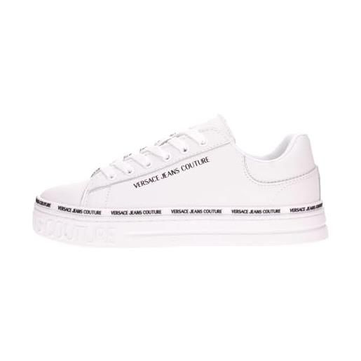 Versace jeans couture sneakers donna bianco 75va3sk5 zp315 003 bianco 36