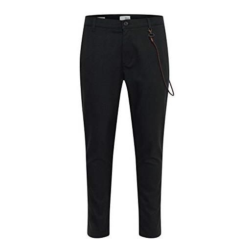 !Solid travis - pantaloni da uomo chino cropped slim fit, dar grey m (798288). , m