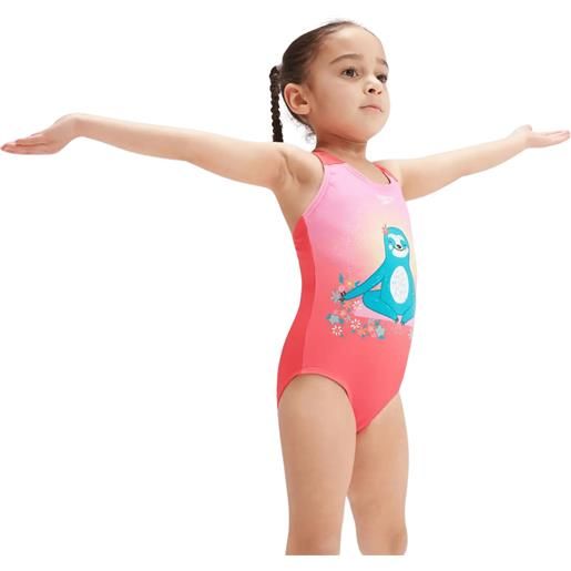 SPEEDO girls digital printed swimsuit costume intero bambina