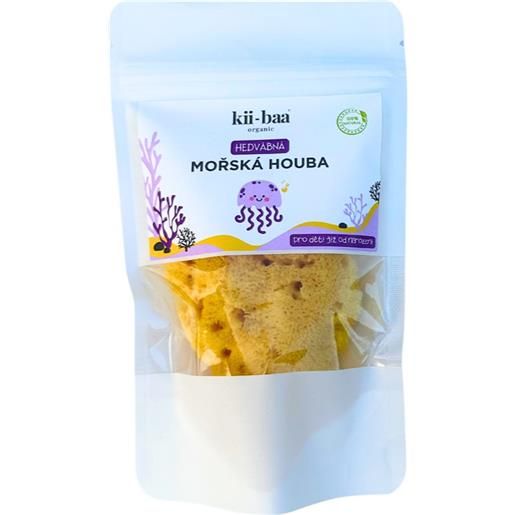 kii-baa® organic natural sponge wash 1 pz