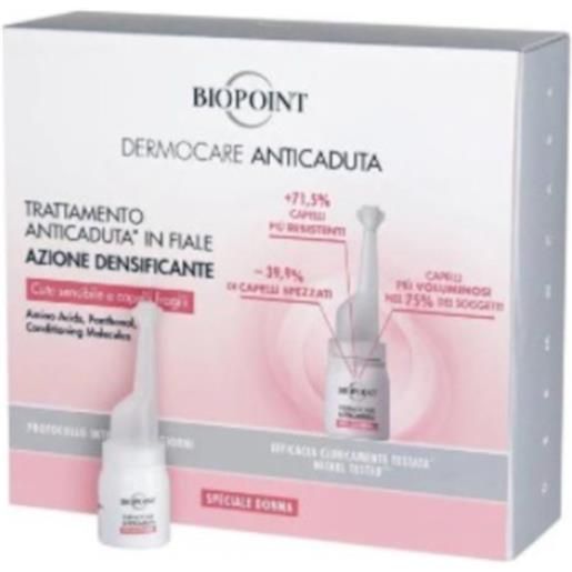 Biopoint dermocare fiale anticaduta cute sensibile capelli fragili speciale donna 20 x 6 ml