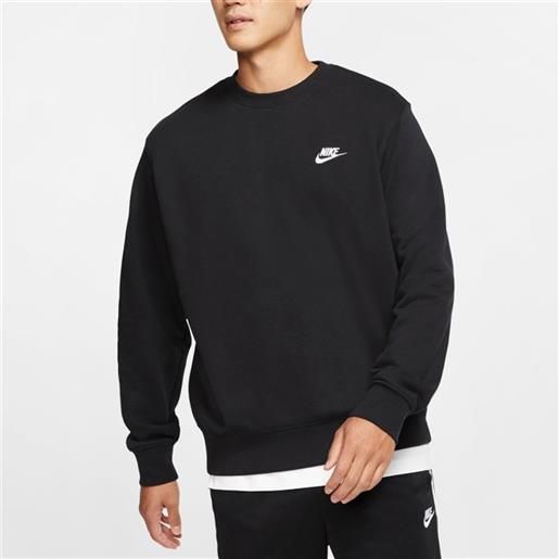 Nike felpa sportswear club french terry black