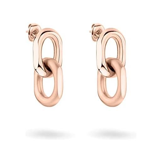 Tamaris orecchini pendenti tj-0394-e-28 oro rosa, 2,8, acciaio inossidabile, senza gemme