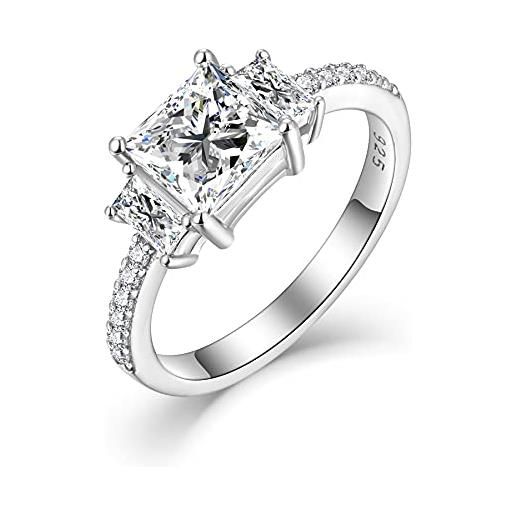 Starchenie fede anello da donna, anello anniversario di matrimonio in argento 925 per donna